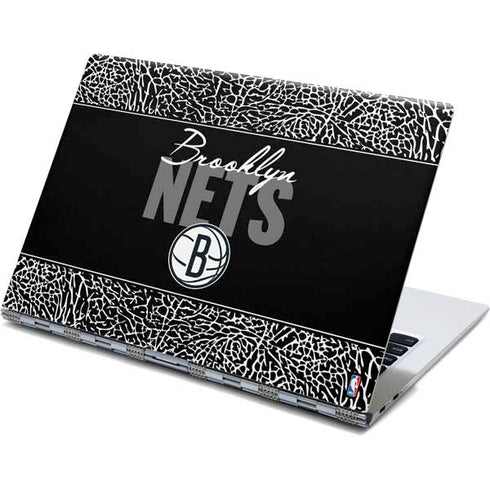 NBA Brooklyn Nets Elephant Print Yoga 910 2-in-1 14in Touch-Screen Skin